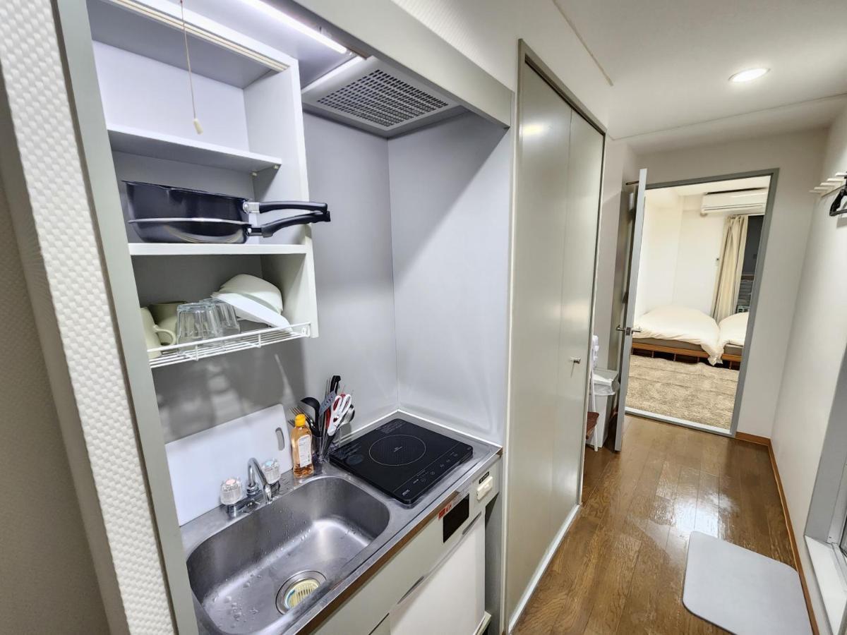 난바역 도보5분 시내중심 Mori Apartment 오사카 외부 사진
